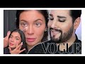 KYLIE JENNERS new Vogue beauty routine | Pro MUA reacts