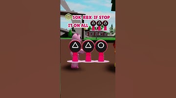 SQUID GAME DALGONA CHALLENGE #shorts #roblox