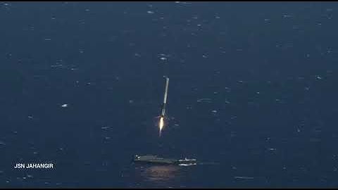 CRS-8 _ First Stage Landing on Droneship-JSN