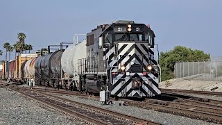 [HD] Trains in the LA & Long Beach Harbor - Pacific Harbor Line, BNSF, & Union Pacific!