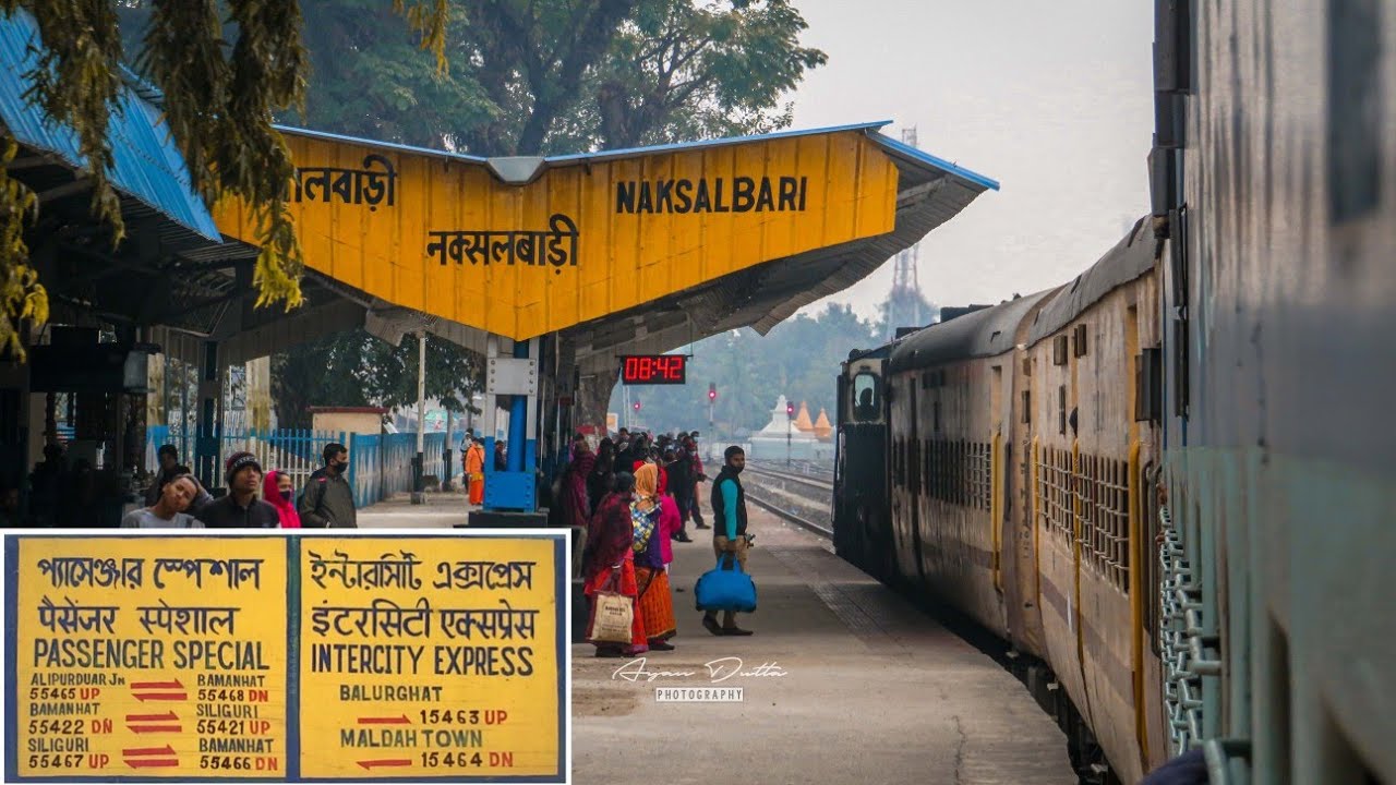 SILIGURI JN to ALUABARI RD JN Journey Compilation | SGUJ-BLGT INTERCITY EXP | A Route Less Explored