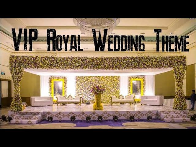 ELEGANT ROYAL WEDDING BACKDROP - Wedding Design Hub