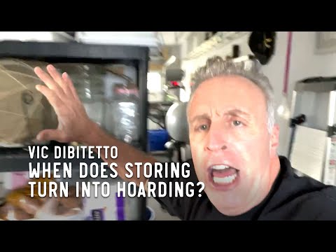 When does storing turn into hoarding?