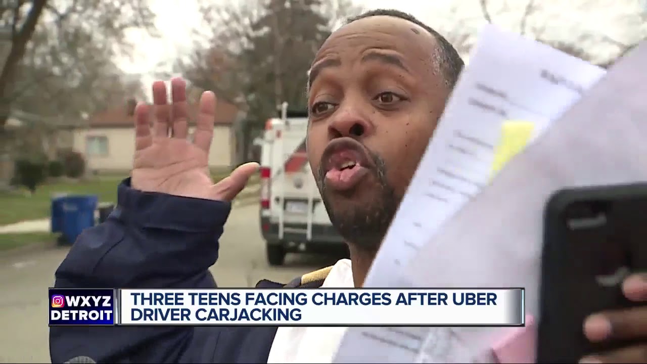 Three teens accused of assaulting, carjacking Uber driver in Macomb County