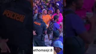 Glad to see the Cincinnati PD Team OWT protecting and serving the Bruhz this weekend!💜✊🏾