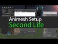 Second life how to set up basic animesh