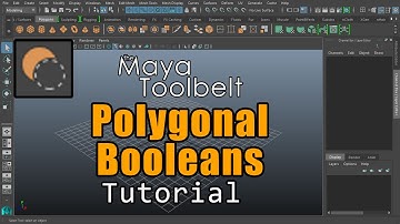 The Maya Toolbelt - Polygonal Booleans