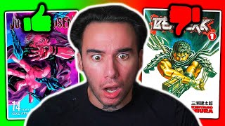 Reacting to MANGA COVERS for THE FIRST TIME