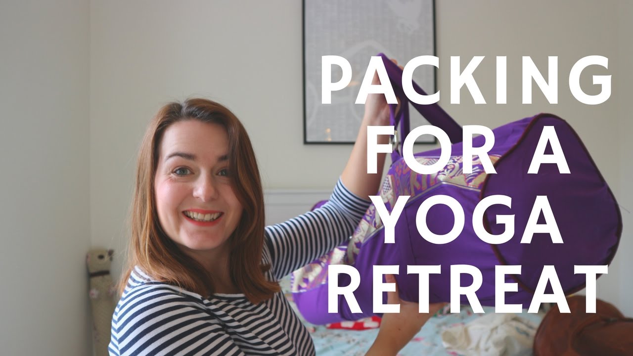 Packing for my yoga retreat
