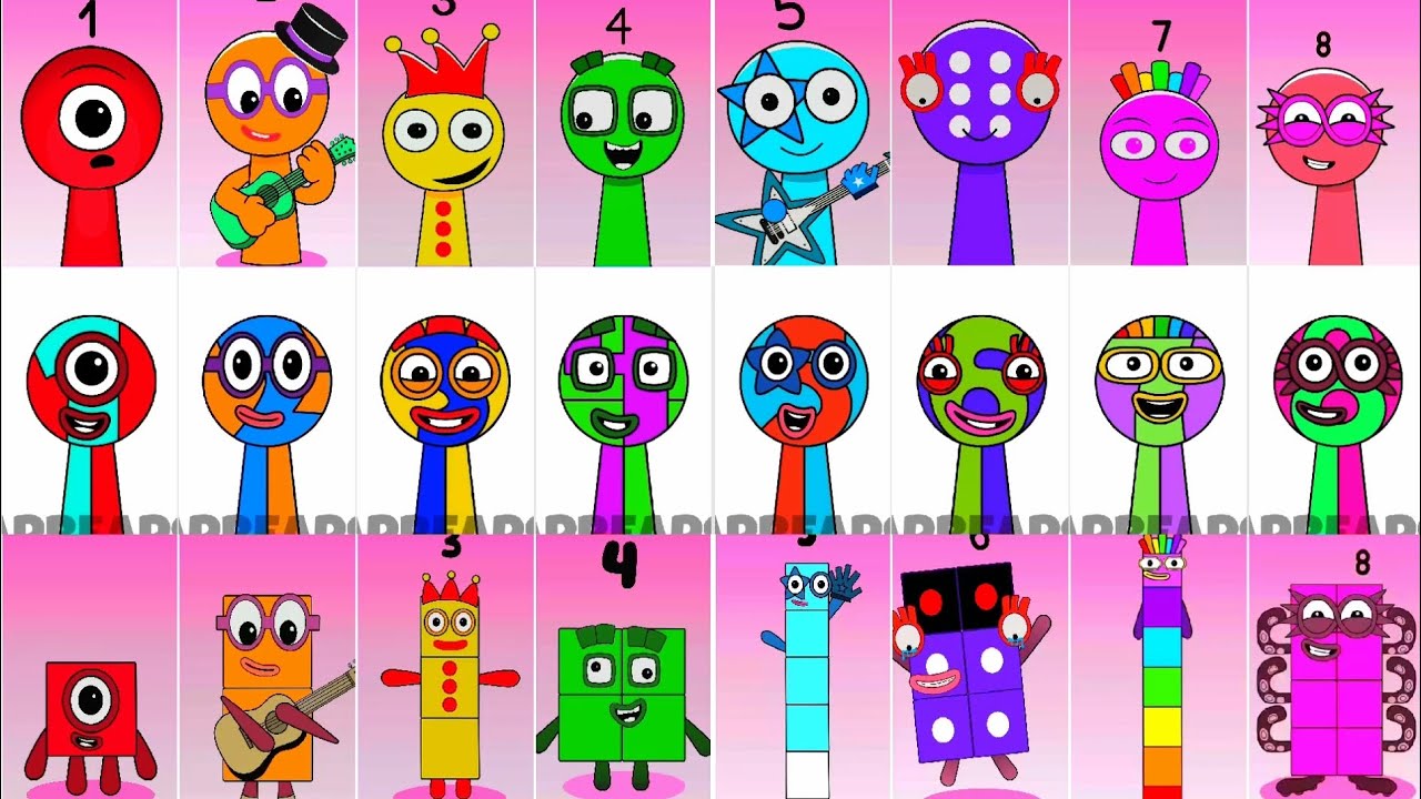 Which Is Better? Animation VS Emoji VS Original | Sprunki Transmission 1–8