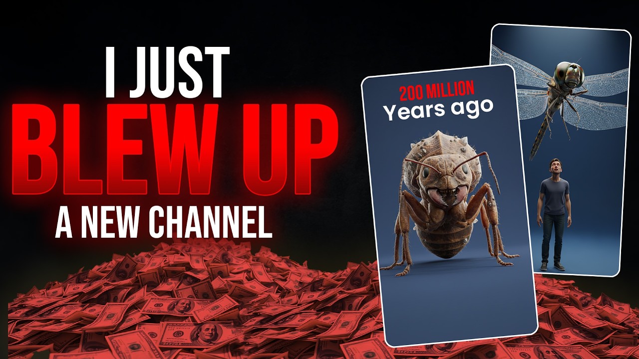 Я создал вирусный YouTube-канал за 4 дня (без всякой удачи).