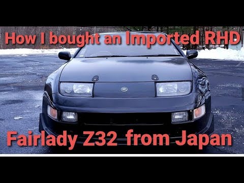 How And Why I Bought And Imported Nissan Fairlady Z32 Flying Wheels Youtube