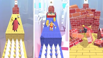 SuperHero run 🎮game all levels gameplay android ios walkthrough*new max level*