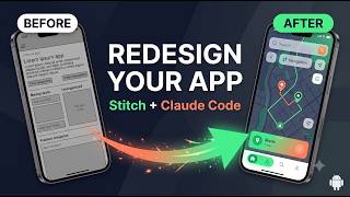 Android Development #13: From Screenshot to Redesigned App with Stitch, MCP & Claude Code