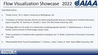 2022 Flow Visualization Showcase  Summary and Winners