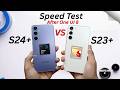 Samsung S24 Plus vs S23 Plus Speed Test – One UI 8 Makes a BIG Change!
