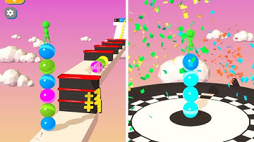 Stack Rider⚽🏃 BIG UPDATE! All Levels (Gameplay Walkthrough Level 18-19)