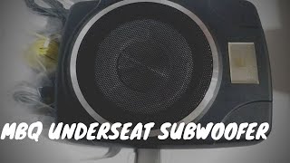 MBQ UNDERSEAT SUBWOOFER INSTALLATION MYVI GEN 3 D20N /SOUND TEST /PRO TIPS