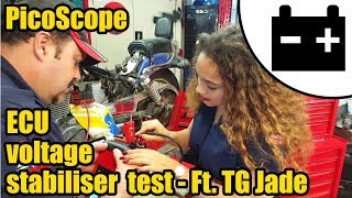 ECU reprogram - Testing a Projecta Voltage stabiliser Ft.Tool Girl Jade #2605