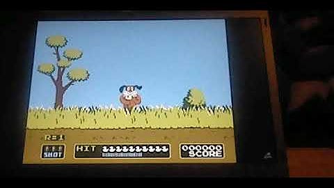 Duck hunt NES Game over
