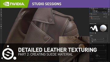 Create Realistic Leather Texture w/ Madina Chionidi | Part 2: Creating Suede Material