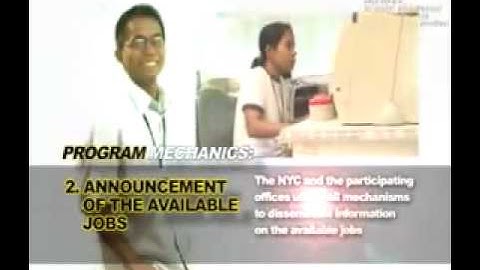 National Youth Commission (NYC) Government Internship Program