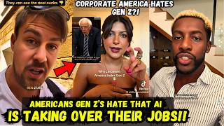 Wh!te Americans Warns about Gen Z 'Hate' after losing Corporate jobs to AI