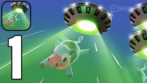 Alien Invader: UFO Game - Gameplay Part 1 Tutorial UFO Commander (Android,iOS)