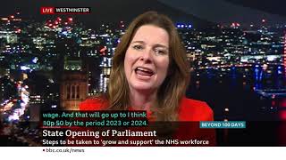 Gillian On Bbc Beyond 100 Days Speaking About The Queens Speech