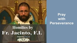 Aug 20 - Homily - Fr Jacinto: Pray with Perseverance