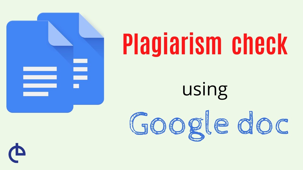 google assignment plagiarism checker