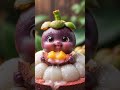 POV:tropical fruit babies eating their own slices in complete silence😭💦The chewing sounds are unreal