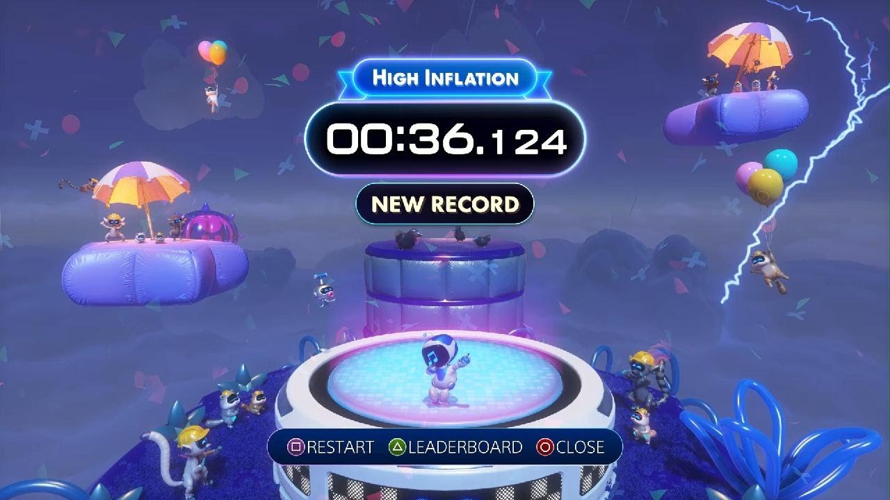 Top 10 Astro Bot High Inflation 36.124 - YouTube