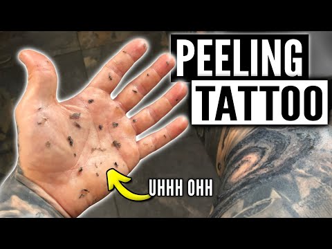 The Step By Step Guide To Tattoo Peeling  YouTube