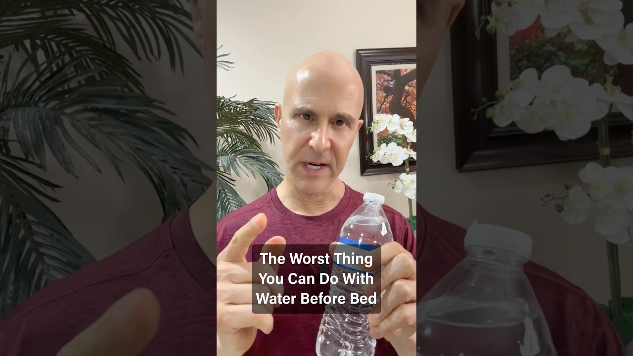 The Worst Thing You Can Do With Water Before Bed #drmandell #water #bed #body