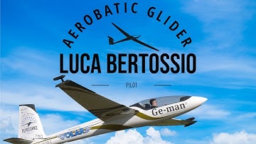 Aerobatic Glider Airshow by Luca Bertossio