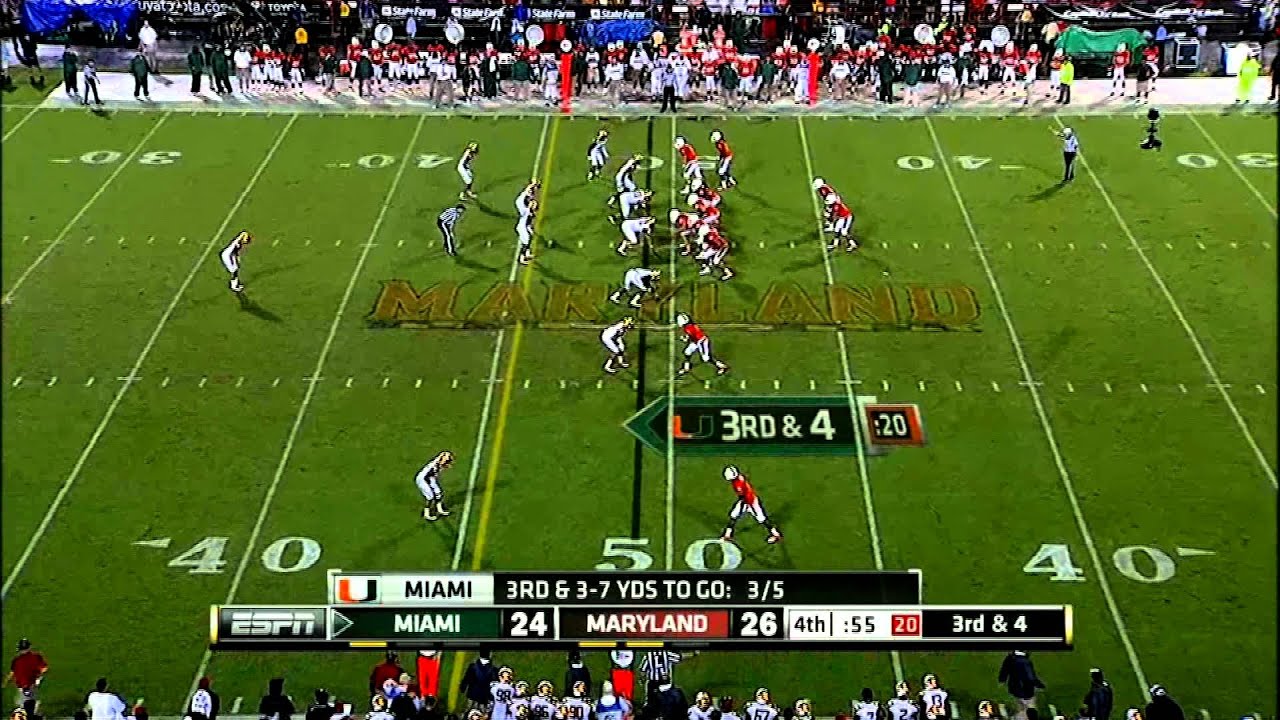 Maryland Vs Miami 2011 Sportscenter Highlights