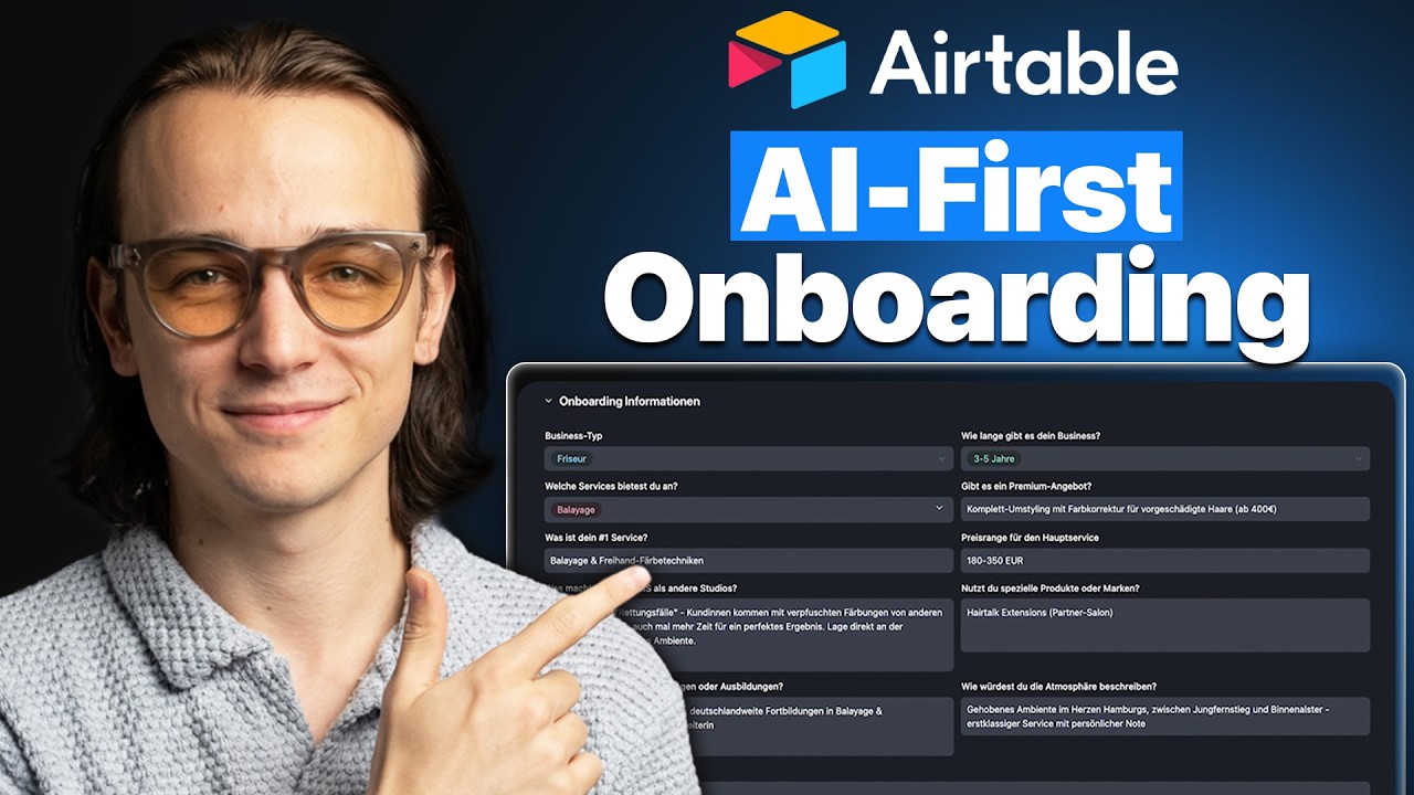 Airtable + AI: Vom Onboarding-Formular zur fertigen Kampagne (Tutorial)
