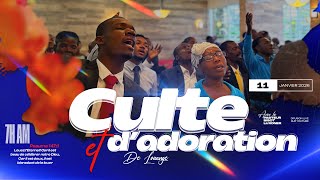 Download Lagu CULTE D'ADORATION ET DE LOUANGE- DIMANCHE 11 JANVIER 2026 - FRERE BIGOT LUXONER MP3