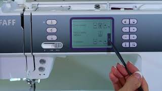 Pfaff quilt ambition 2.0 25 Touch Screen Calibration
