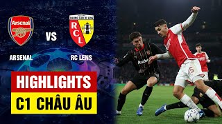 Highlights: Arsenal - Lens | Hàng công bùng nổ, hủy diệt đối thủ