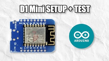 Get Started With the D1 Mini (ESP8266) in LESS than 2 Minutes! | Setup and Test