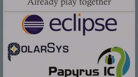 Embedded Modeling at Eclipse - a tale of two dialects