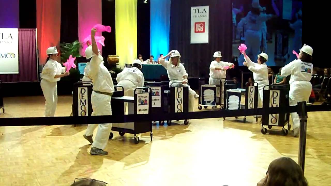 NISD 2010 Book Cart Drill Team YouTube