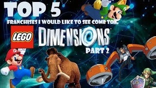 Top 5 franchises i would like to see in Lego Dimensions (Part 2)