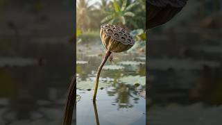 Sacred Lotus Life Cycle | From Seed Pod to Full Bloom