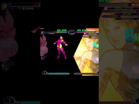MvC2: Jim - Psylocke Blade to 3F Psy Shot xx Psy Thrust DHC Hail 60% Combo .:1.1.25:.