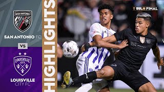 San Antonio FC vs. Louisville City FC - 2022 USL Championship Final Match Highlights