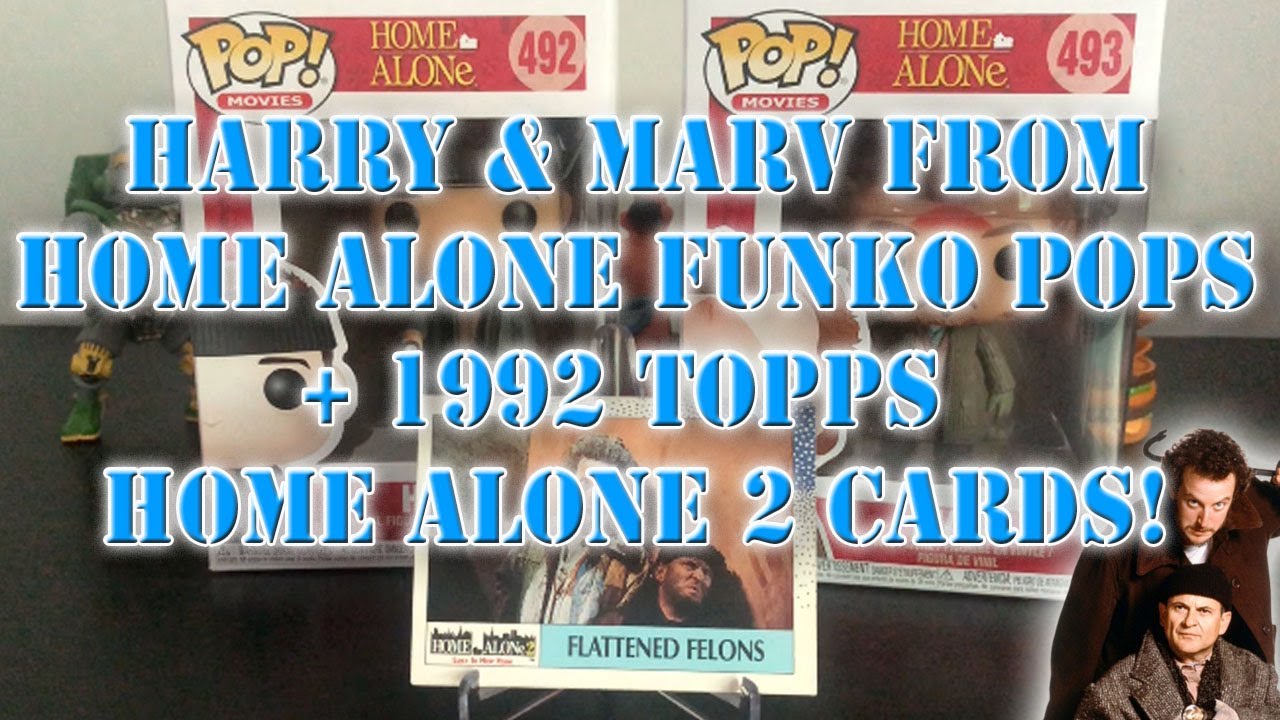 Funko Pop Unboxing of Harry & Marv + 1992 Topps Home Alone 2 cards