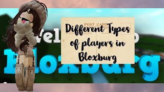Different Types of Bloxburg players